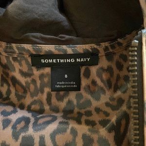 Girls Something Navy Raincoat